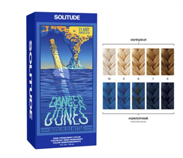 Danger Jones Solitude Blue Semi Permanent Colour